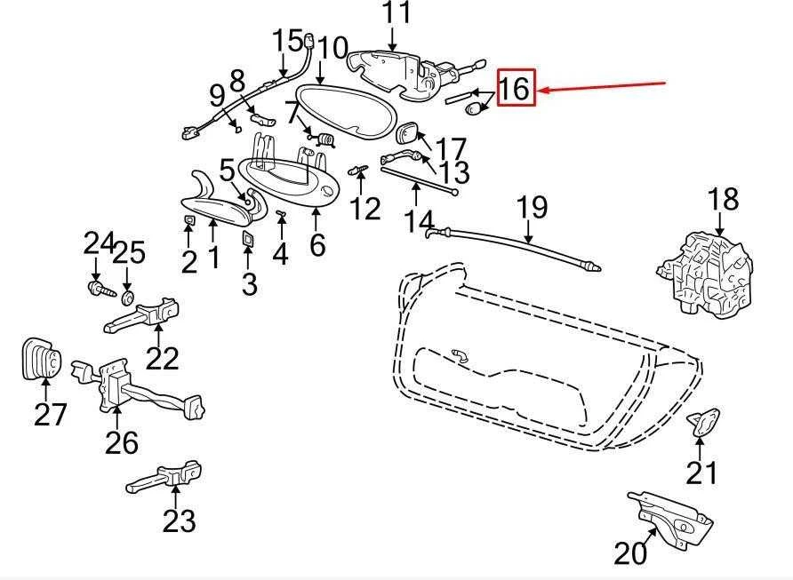 NAUJAS OEM PORSCHE BOXSTER 986 TUŠTAS RAKTAS 99653853100 ORIGINALUS