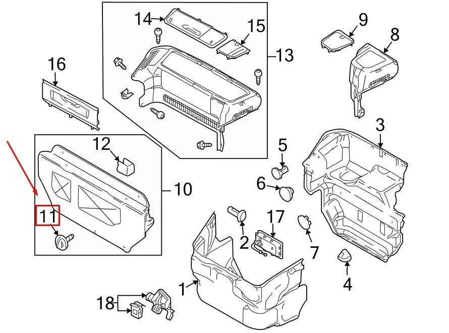 NAUJAS OEM PORSCHE CAYMAN 987 BAGAŽINĖS APDAILOS SKYDO SPAUSTUKAS 99755180300 ORIGINALUS