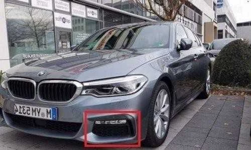 Naujas originalus BMW 5 serijos G30 G31 atviras grotelių kairysis oro įsiurbimas 8064963 OEM