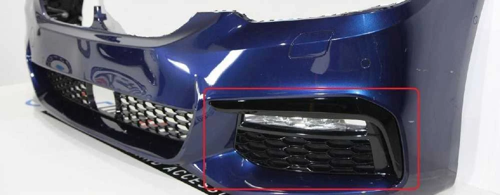 Naujas originalus BMW 5 serijos G30 G31 atviras grotelių kairysis oro įsiurbimas 8064963 OEM