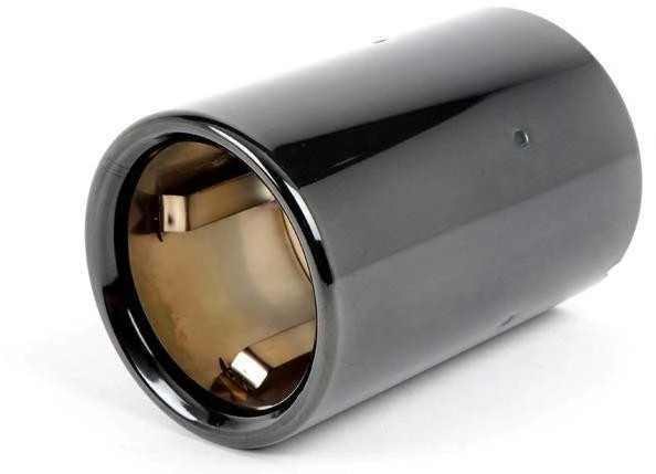 Naujas originalus BMW F20 F22 F30 F32 F34 juodo chromo išmetimo vamzdžio apdaila 7622764 OEM