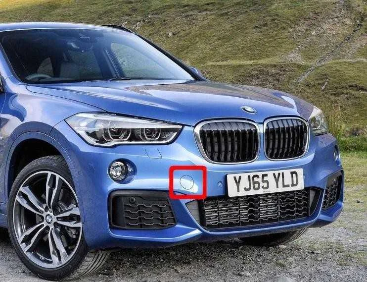 Naujas originalus BMW F48 X1 14-17 priekinis M Sport buferis traukimo kablio akies dangtelis 8072810 OEM