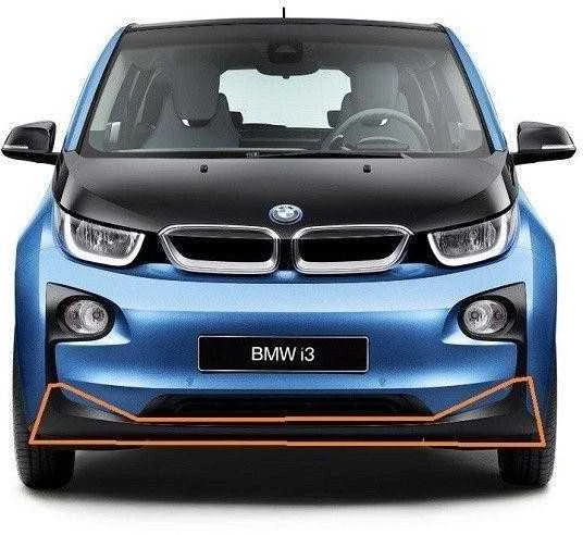 Naujas originalus BMW i3 I01 priekinio bamperio apatinės apdailos dangtelis 7296817