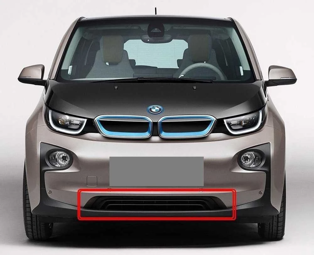 Naujas originalus BMW I3 serijos I01 priekinis bamperio apatinis oro įsiurbimo groteles 7306434 OEM