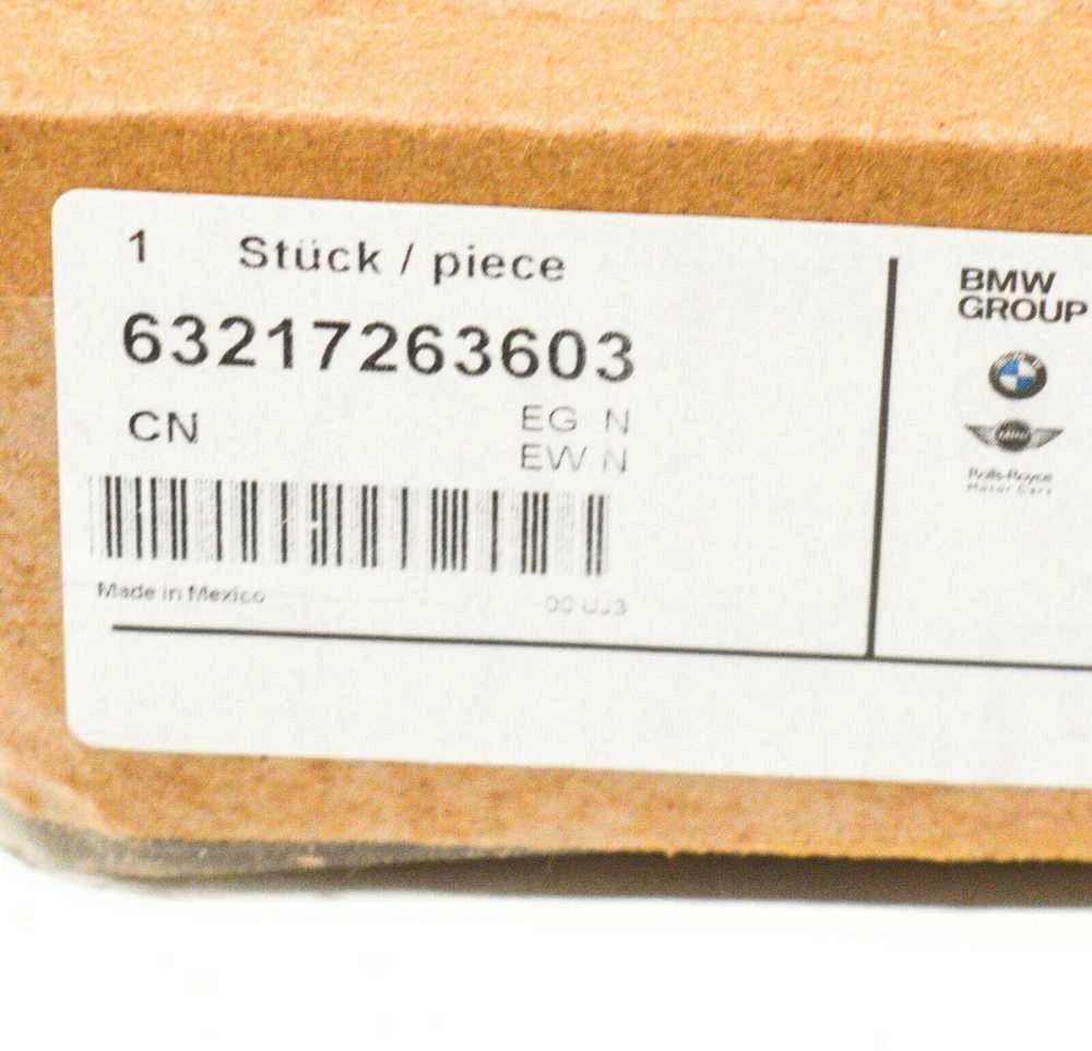NAUJAS ORIGINALUS BMW X3 F25 GALINIS ŽIBINTO DANGTELIO APDAILOS KAIRĖ PUSĖ 63217263603