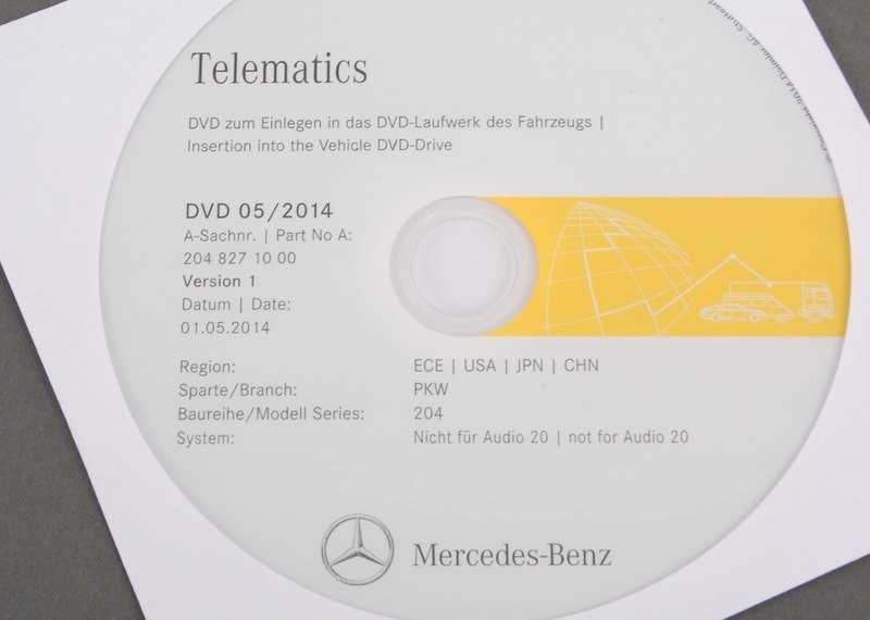Naujas originalus Mercedes-Benz Dvd-Rom 2048271000 OEM