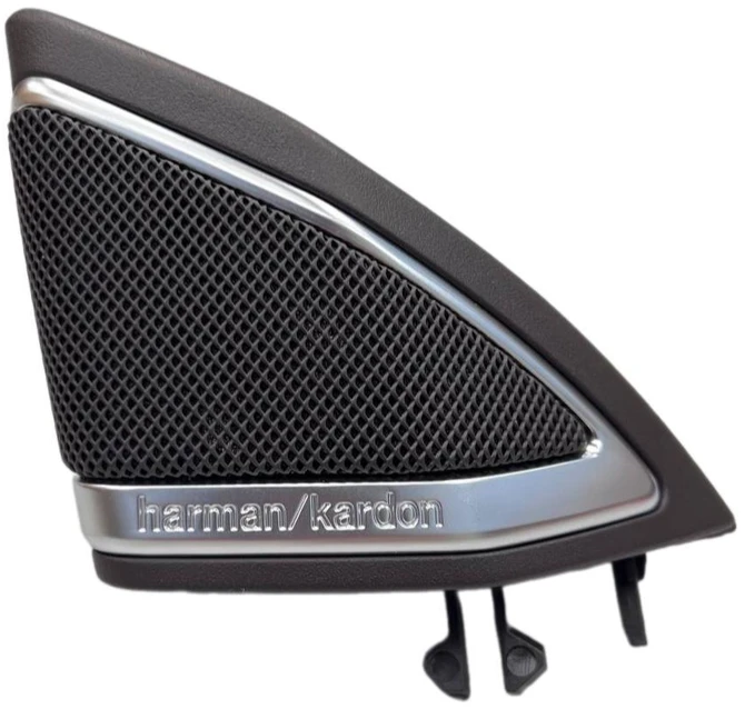 NAUJAS ORIGINALUS MERCEDES BENZ MB CLS W218 HARMAN KARDON AUKŠTŲ DAŽNIŲ GARSIAKALBIO DANGTELIS RUDAS KAIRYSIS