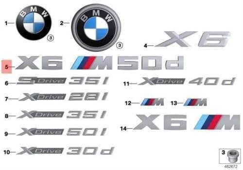 NAUJAS ORIGINALUS OEM BMW F16 SAC Bagažo Dangčio X6M50d Emblema Ženklas Logotipas 51148059012