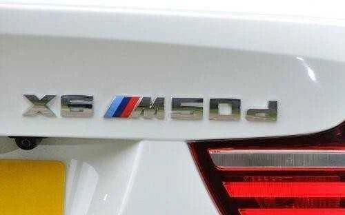 NAUJAS ORIGINALUS OEM BMW F16 SAC Bagažo Dangčio X6M50d Emblema Ženklas Logotipas 51148059012