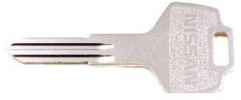 Naujas originalus OEM Nissan Pickup Sentra Patrol tuščias metalinis atsarginis raktas KEY00-00066