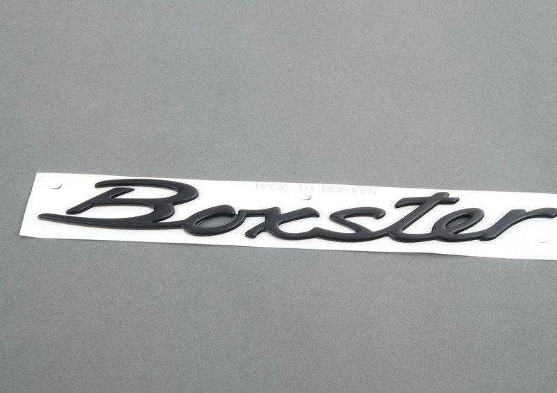 Naujas originalus "Porsche 986 987 Boxster" juodas ženkliukas 986 559 237 00 70C