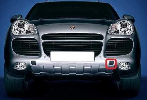 Naujas originalus PORSCHE Cayenne 03-06 kairysis guminis traukimo kištukas 95550590300