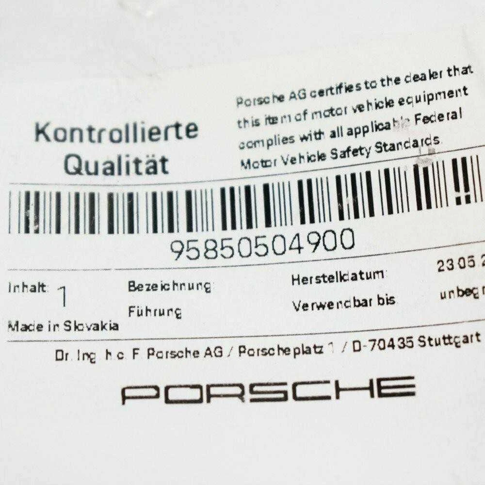 NAUJAS ORIGINALUS PORSCHE CAYENNE 11-14 PRIEKINIO BAMPERIO VIRŠUTINĖS ATRAMOS KREIPIANČIOJI KAIRĖ N/S