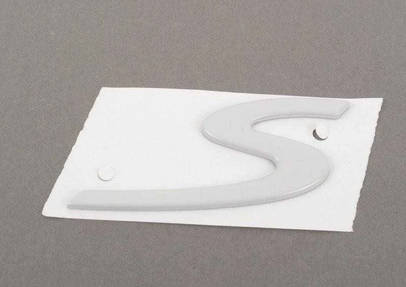 Naujas originalus PORSCHE galinis ženklelis "S" raidės logotipo įrašas paruoštas 9875