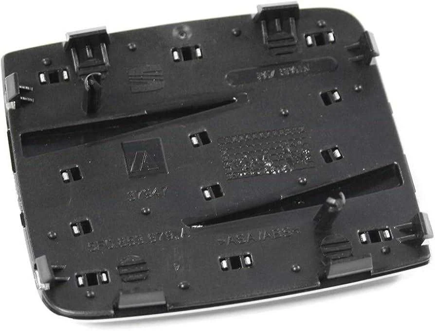NAUJAS ORIGINALUS SEAT LEON 2013-2016 PRIEKINIO BAMPERIO GROTELIŲ ŽENKLIUKAS CHROMUOTAS 5F0853679A2ZZ