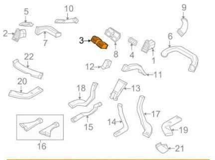 NAUJAS VOLVO XC60 PRIEKINIS PANELES ORO VENTILISATORIUS 30755643 ORIGINALUS
