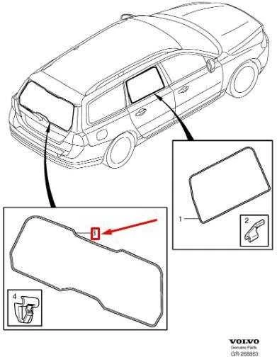NAUJAS VOLVO XC70 MK2 KROVINIŲ ZONOS SAULĖS ŠALMAI RINKINYS 31399212 ORIGINALUS