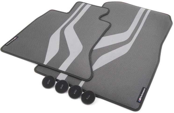 Nauji originalūs BMW serijos F10 11F našumo kilimėliai priekinėms durims 2365217 OEM