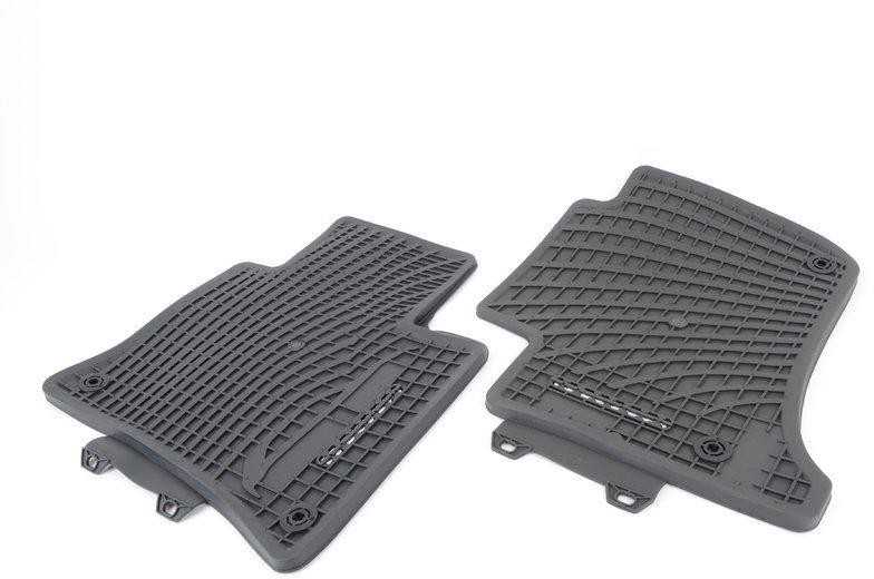 Nauji originalūs Porsche Cayenne 2011 LHD guminiai kilimėliai juodi 958044801551E0 OEM