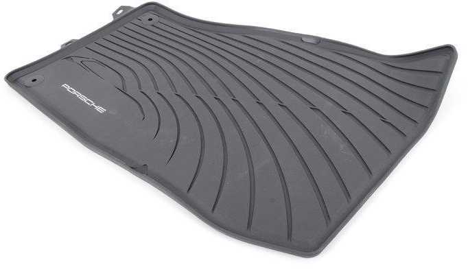 Nauji originalūs Porsche Cayenne 2011 LHD guminiai kilimėliai juodi 958044801551E0 OEM