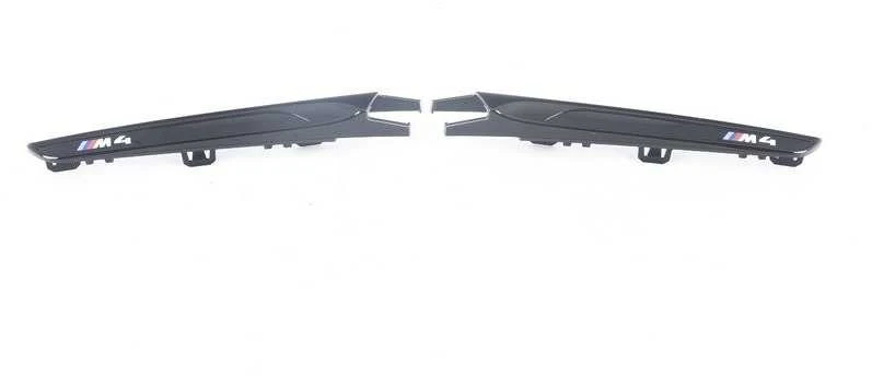 BMW F82 M4 blizgios juodos spalvos kairės pusės sparno grotelės originalios 51148068585