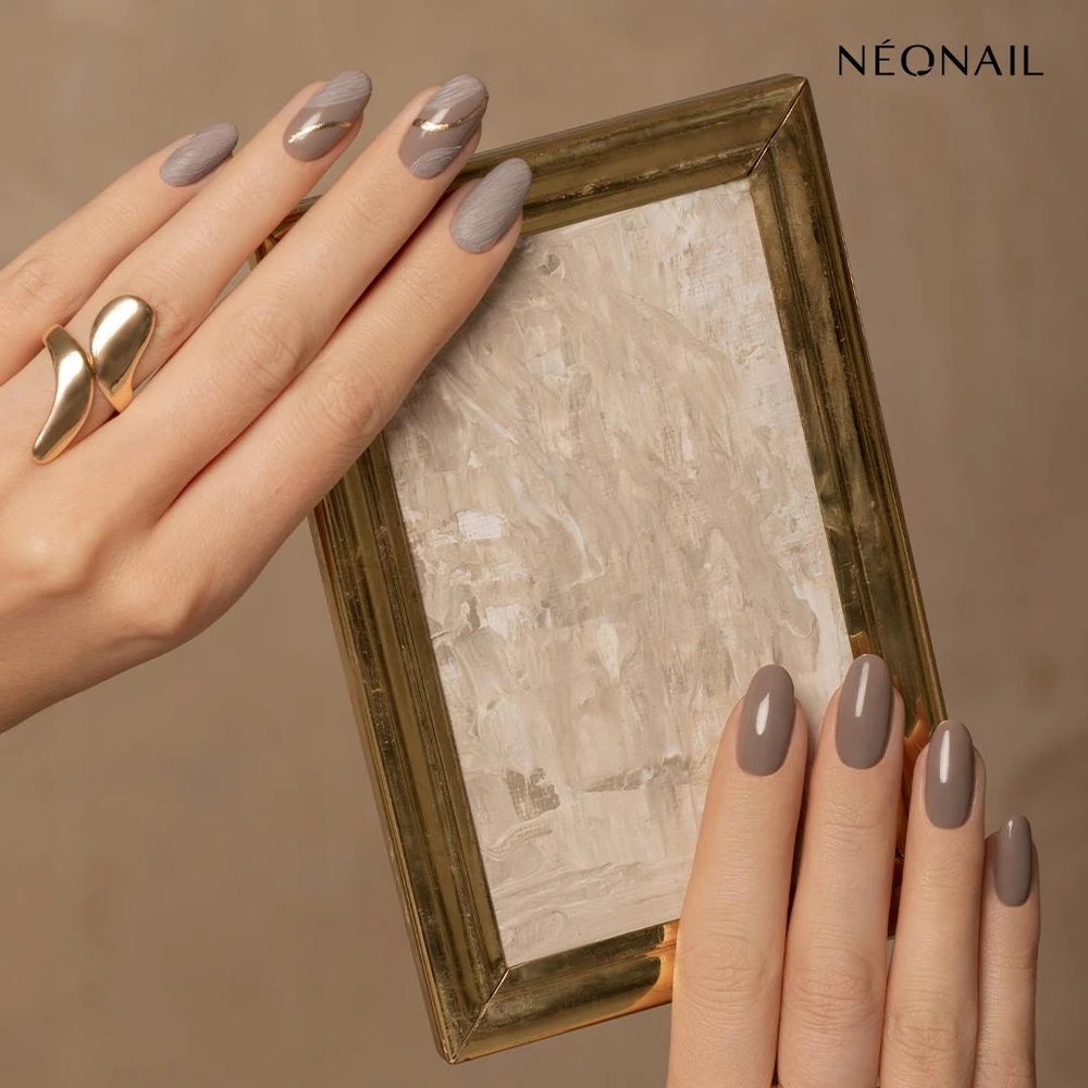 „NeoNail“ UV gelinis lakas „Color Treasures of the Sea“, riešuto spalvos poema, 7,2 ml