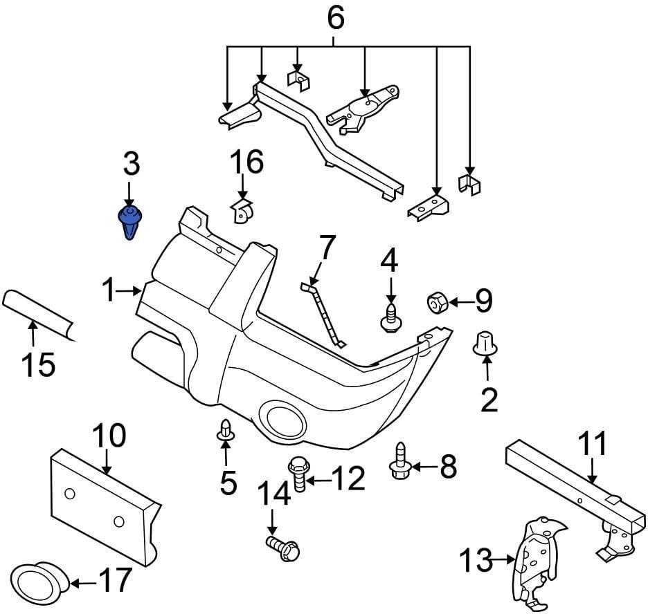 Nissan Bumperio Dangos Sustiprintas 1998 2004 Frontier 2001 2004 Xterra Originalus 6384840Y00