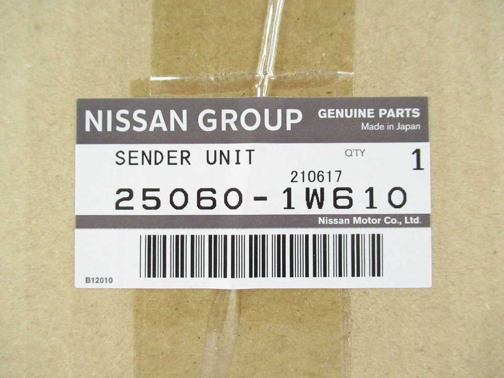 Nissan Pathfinder 1998 1999 Benzino Matuoklis Originalus 250601W610