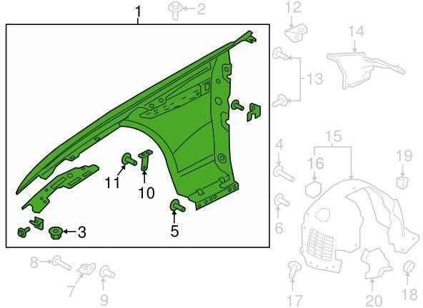 OEM JAGUAR XE X760 PRIEKINE DEŠINĖ KAPOTAS T4N2636 ORIGINALI