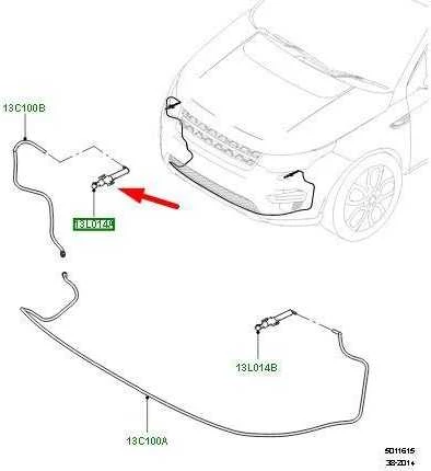 OEM LAND ROVER DISCOVERY SPORT L550 DEŠINĖS PUSĖS ŽIBINTŲ PLAUTUVAS LR061218 ORIGINALUS