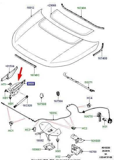 OEM LAND ROVER DISCOVERY SPORT L550 KAIRĖS PUSĖS GAUBTO VERSMĖ LR075406 ORIGINALI