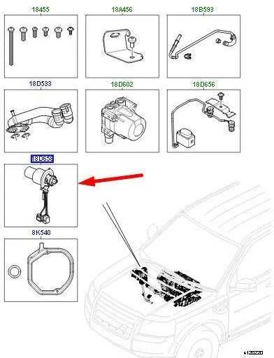 OEM LAND ROVER FREELANDER 2 L359 ŽVAKĖS ĮKROVIKLIS LR010329 ORIGINALI