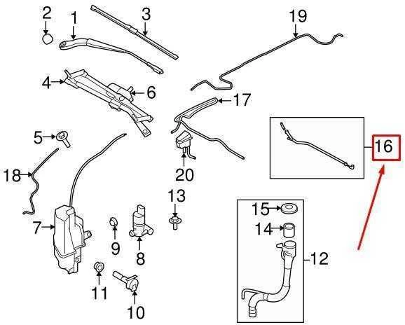 OEM LAND ROVER FREELANDER L359 PRIEKINIO STIKLO VALYMO ŽARNELĖ LR002258 ORIGINALI