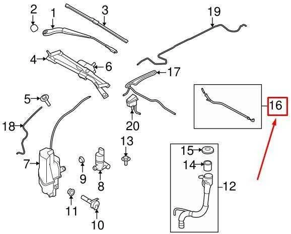 OEM LAND ROVER FREELANDER L359 PRIEKINIO STIKLO VALYMO ŽARNELĖ LR002258 ORIGINALI