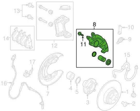 OEM LAND ROVER RANGE ROVER EVOQUE L538 KAIŠTIS KALIPERIS KAIRĖS GALINĖS STABDŽIŲ LR027128 ORIGINALUS