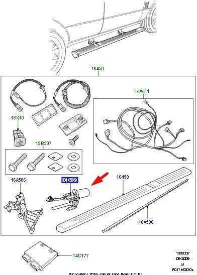 OEM LAND ROVER RANGE ROVER L322 KAIRĖS PUSĖS ŽINGSNIŲ VARIKLIS LR004807 ORIGINALUS