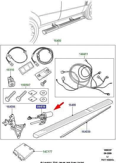 OEM LAND ROVER RANGE ROVER L322 KAIRĖS PUSĖS ŽINGSNIŲ VARIKLIS LR004807 ORIGINALUS