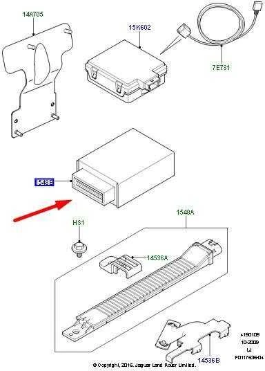 OEM LAND ROVER RANGE ROVER L322 PADANGŲ SLĖGIO KONTROLĖS MODULIS NNW502305 ORIGINALUS
