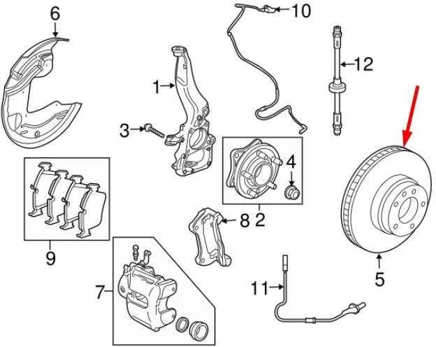OEM LAND ROVER RANGE ROVER SPORT L320 PRIEKINIS STABDŽIŲ DISKAS SDB000604 ORIGINALUS