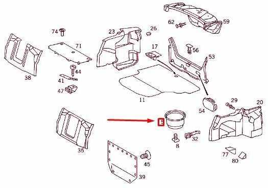OEM MERCEDES-BENZ C W202 ATSARGA RATO KELTUVAS A2028980107 ORIGINALUS