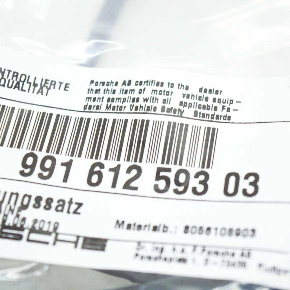 OEM PORSCHE 911 991 PRIEKINIS PDC LAIDŲ RINKINYS 99161259303 ORIGINALUS