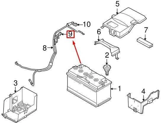 OEM VOLVO C30 AKUMULIATORIAUS TEIGIAMAS TERMINALAS BATRIKIS 30656853 ORIGINALUS