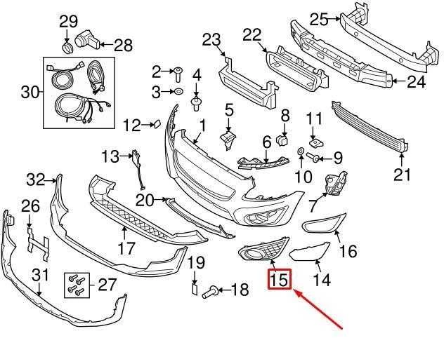OEM VOLVO C30 PRIEKINIŲ KAIRĖS RŪKO ŠVIESOS DANGTELIS 31298171 ORIGINALUS