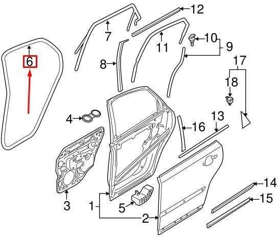 OEM VOLVO S40 MK2 GALINĖS DURYS APLINKOS ORA KILIMĖLIS ANTSPAUDAS 8663912 ORIGINALUS