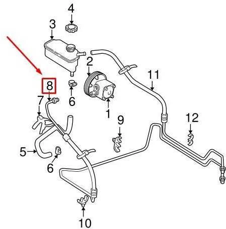 OEM VOLVO S60 MK1 GALIOS VALDYMO SLANGA 30645990 ORIGINALI