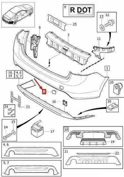 OEM VOLVO S60 MK2 GALINIS BUFERIS TRAUKIMO KABLIUKO DANGTELIS 39802591 ORIGINALUS