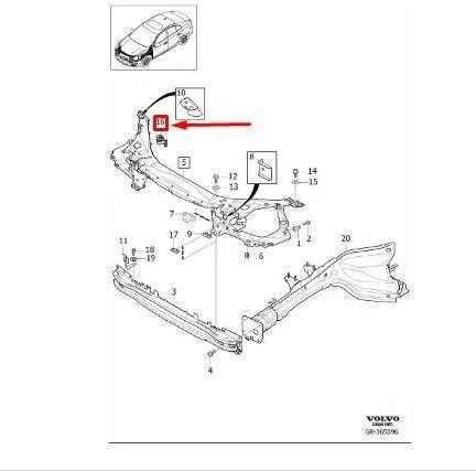 OEM VOLVO S60 MK2 PRIEKINIS SKYDAS 31276345 ORIGINALUS
