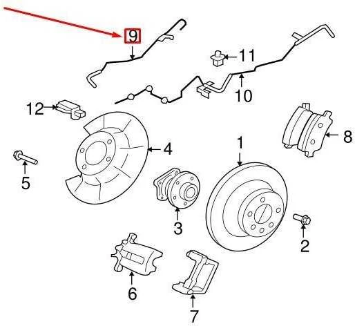 OEM VOLVO S80 MK2 GALINIS STABDŽIŲ ŽARNAS 32246090 ORIGINALUS