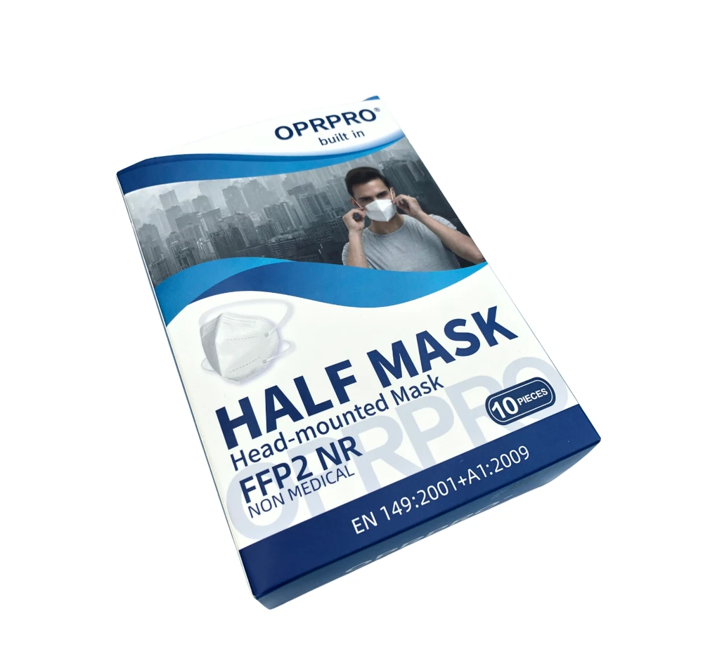 OPRPRO FFP2 NR Respiratorius, 10 vnt. 6973260790407