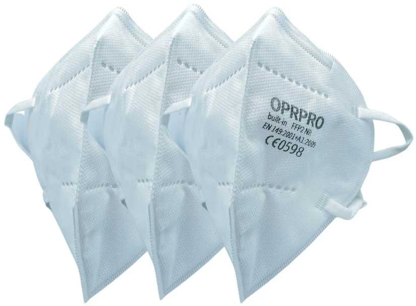 OPRPRO FFP2 NR Respiratorius, 10 vnt. 6973260790407